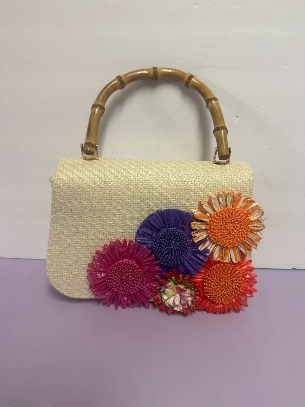 Haute Hippie Small Woven Handbag